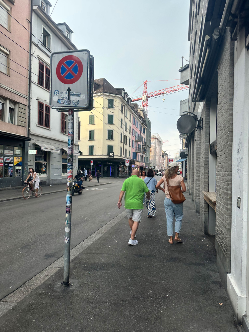 Reko an der Langstrasse. Endlich sehe ich das Original!