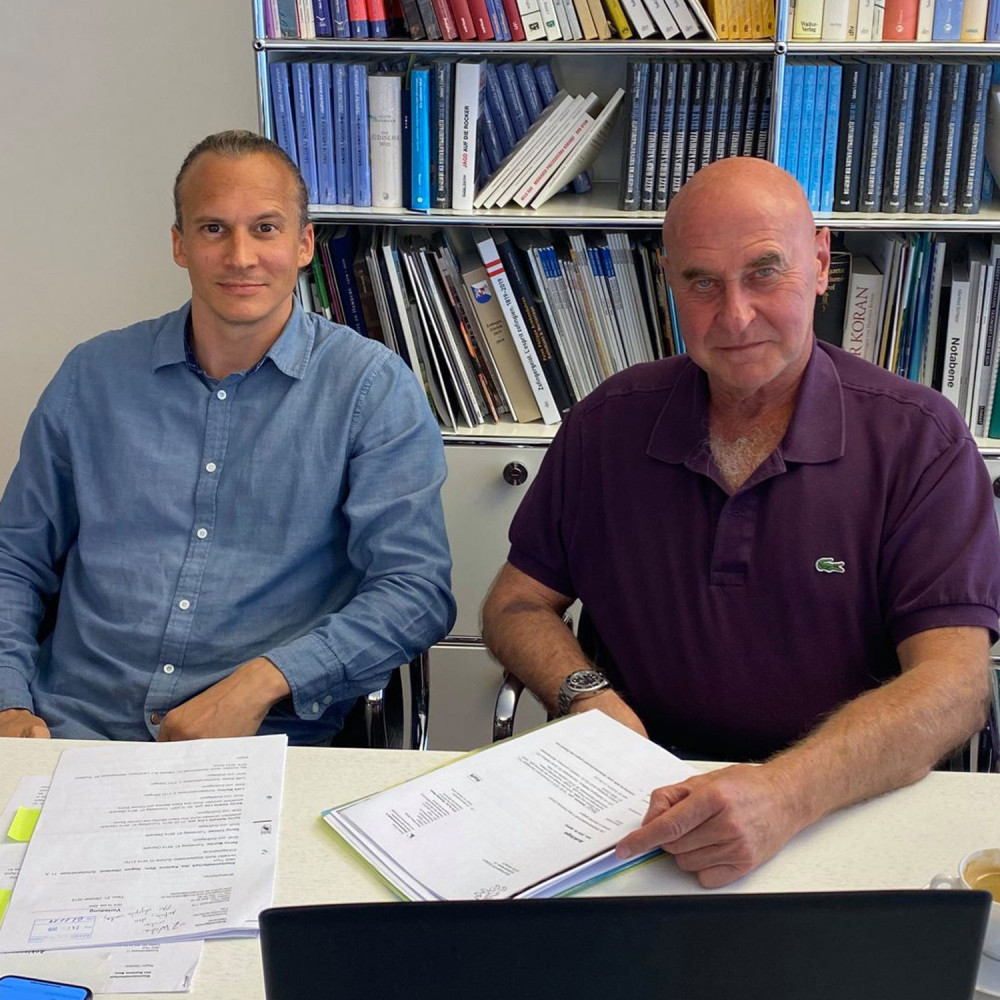 Staranwälte Landmann und Krumm referieren zum Thema Strafverteidigung.