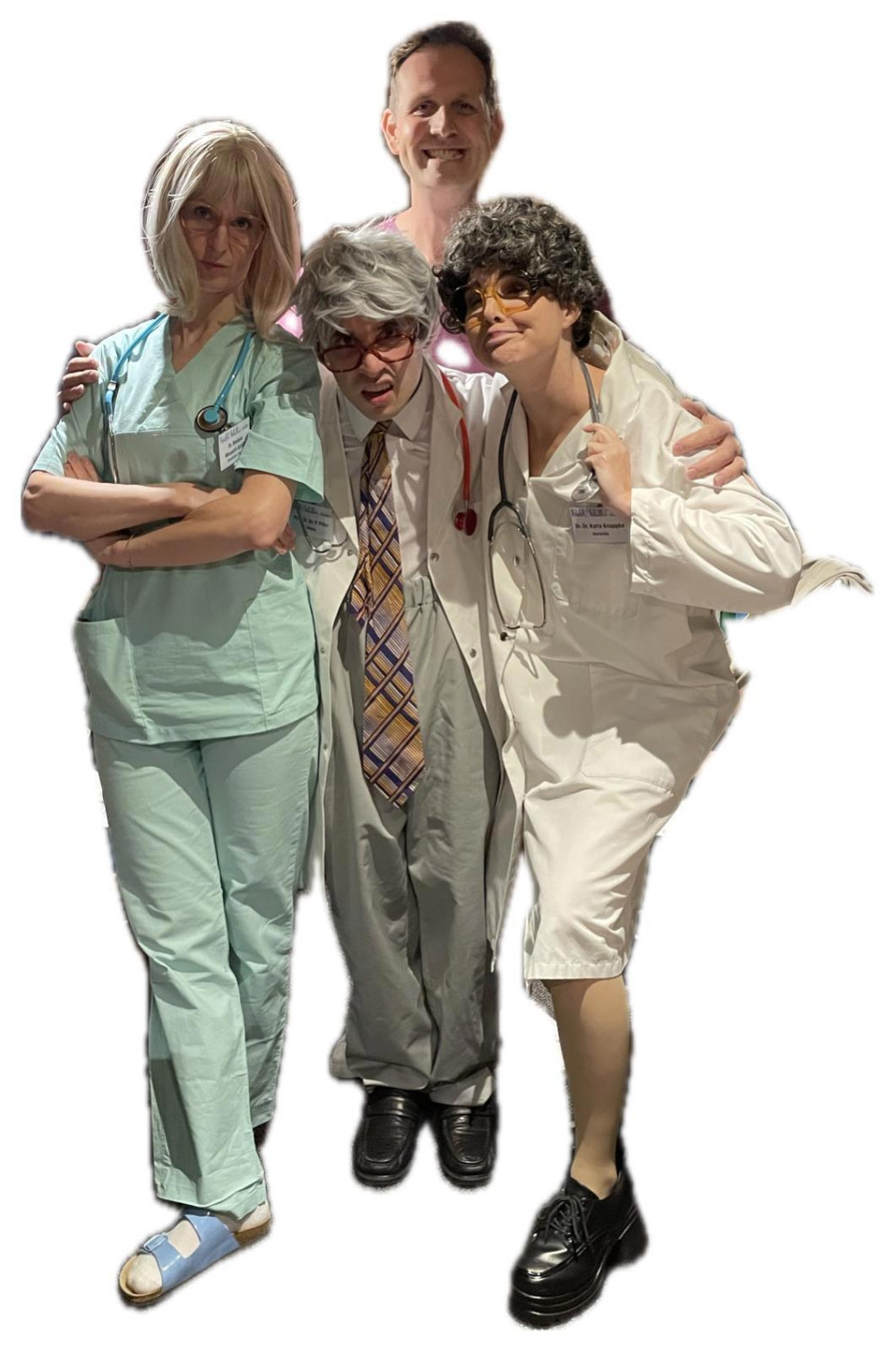 Das Thunersee Premieren Team: Michèle Wächter, Raphael Schmitz, Matthias Kreinz und Simone Appel.