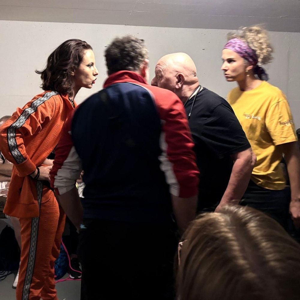 Manuela Hollenweger, Mauro Galati, Jürg C. Maier und Corinne Decurtins in Action.
