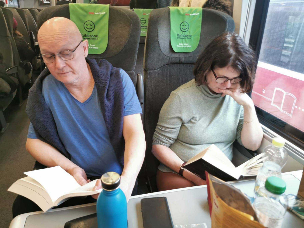 Reise zum WeekendKrimi nach Österreich. Roland und Ulrike Cziesla. 2025.