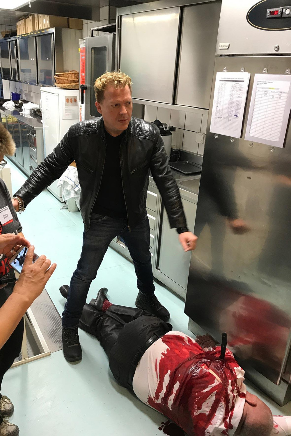 Christian als Reto im Einsatz. WeekendKrimi 2017.