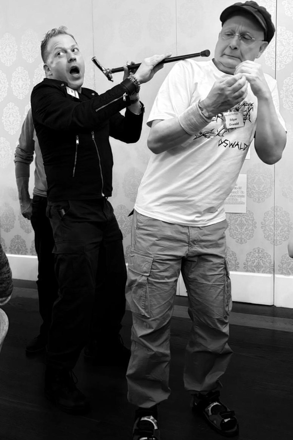 Christian mit Roland Duppenthaler im WeekendKrimi. 2025.