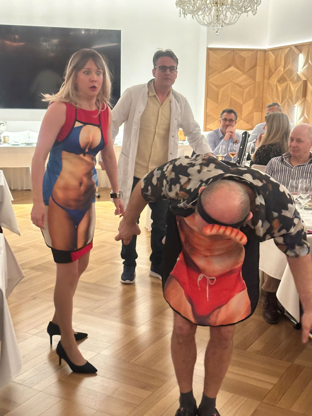 Ana Xandry, Pauli Schmidig und Erich Hollenstein.