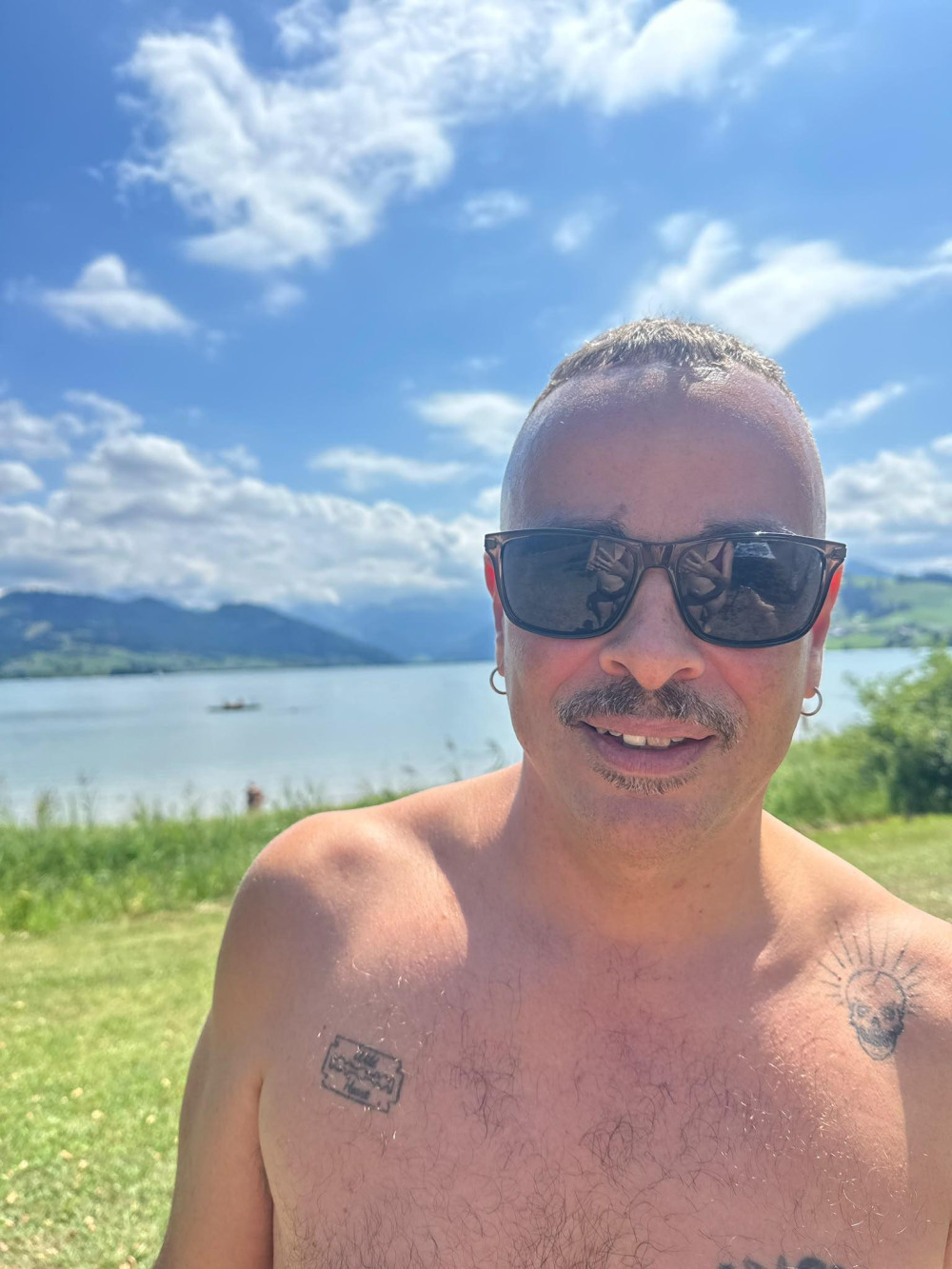 Mauro Galati an seinem Geheimstrand.