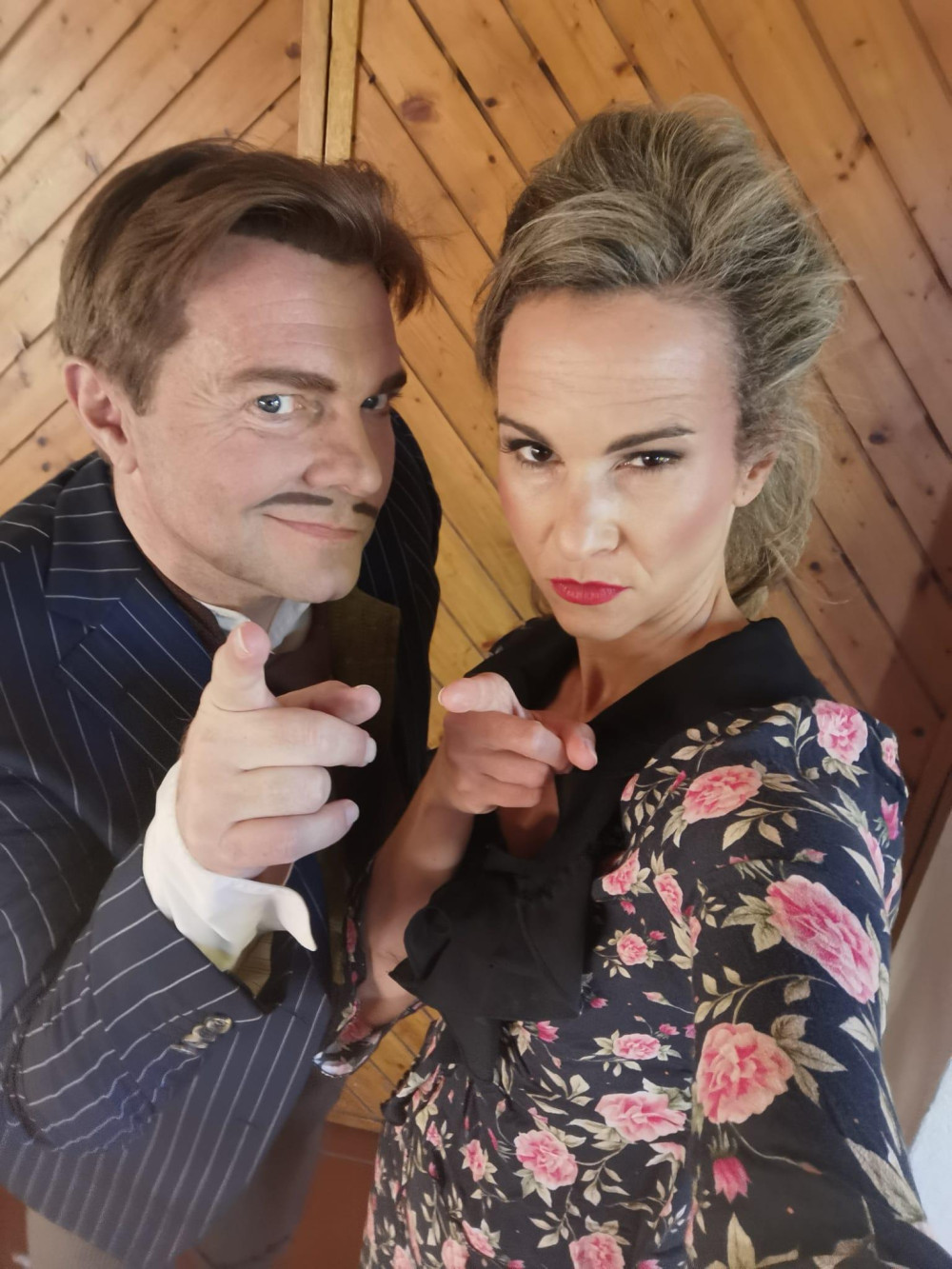 Marius Sverrisson und Corinne Decurtins in «Annie».