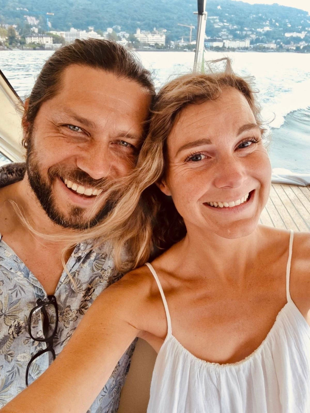Simone und Markus beim Akzent-Proben.