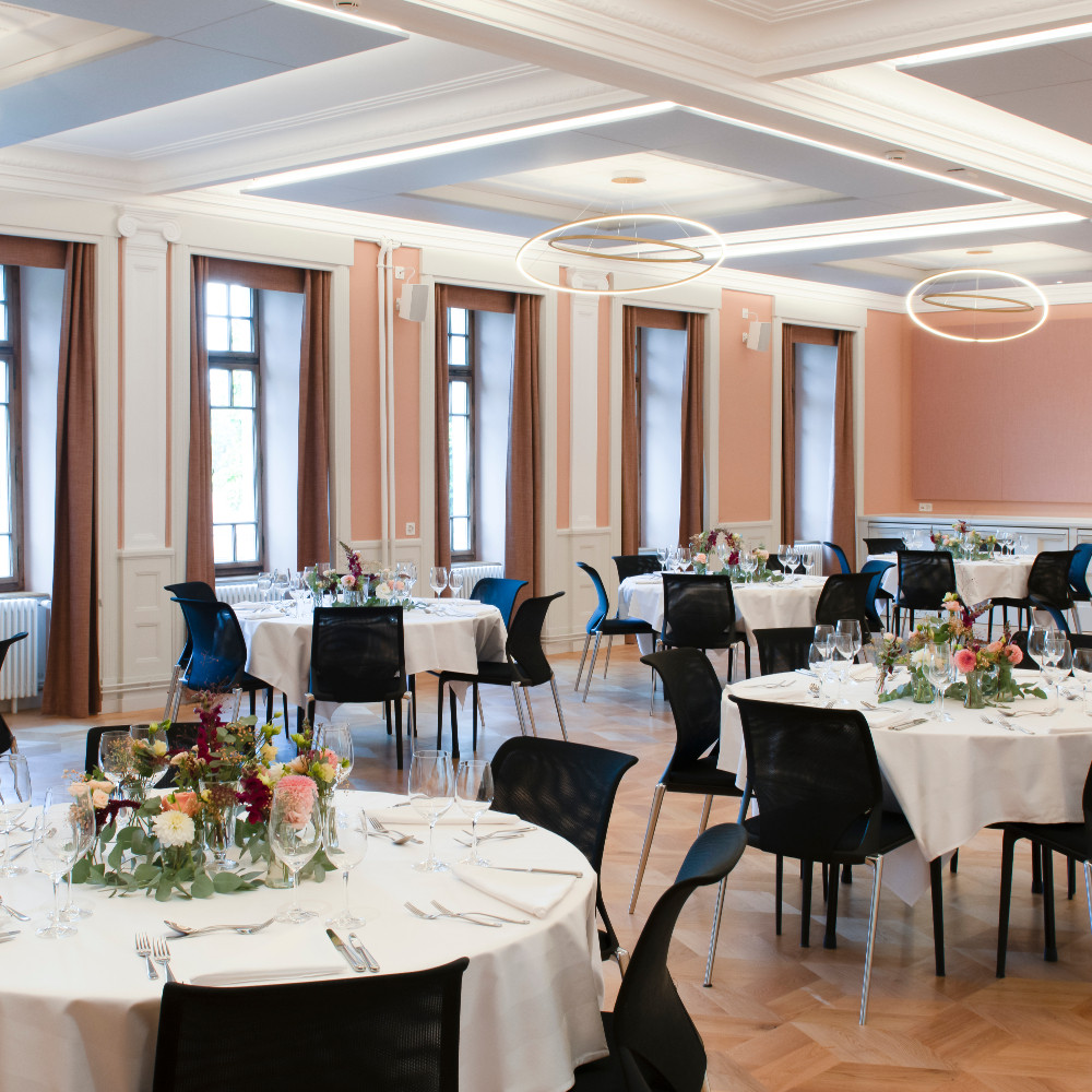 Jugendstilsaal quadratisch